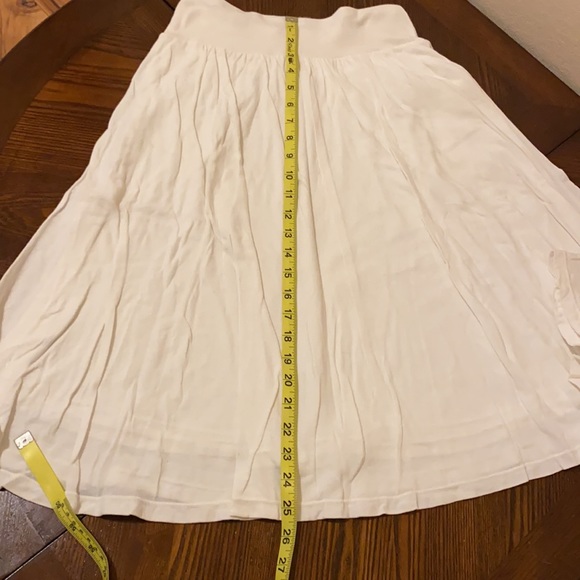 Three dots. White Maxi skirt - Picture 4 of 4